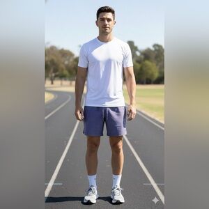 Lululemon Mesh Performance Shorts Dusty Purple/Lilac/Lavender Size Medium